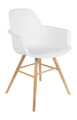 Chair Zuiver Albert Kuip Armchair White