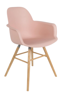 Stoel Zuiver Albert Kuip Armchair Old Pink