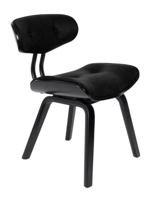 Stoel Dutchbone Blackwood Black
