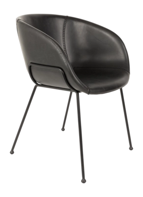 Stoel Zuiver Feston Armchair Black