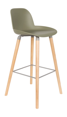 Barstoel Zuiver Albert Kuip Barstool 75 cm Green
