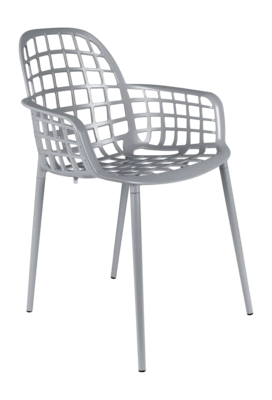 Tuinstoel Zuiver Albert Kuip Garden Armchair Light grey