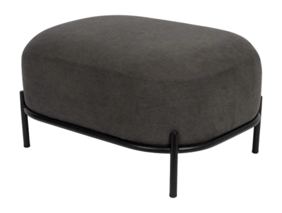 Hocker White Label Living Polly Grey