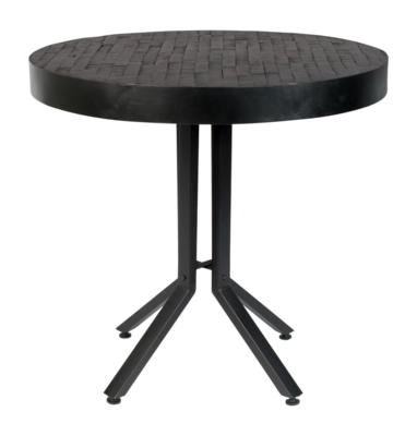 Tafel White Label Living Maze Round Black