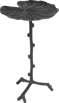 Bijzettafel White Label Living Lily Black