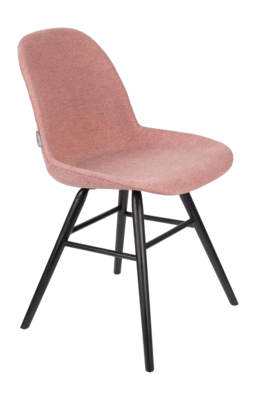 Stoel Zuiver Albert Kuip Soft Chair Pink