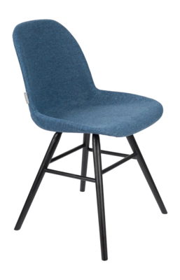 Stoel Zuiver Albert Kuip Soft Chair Blue