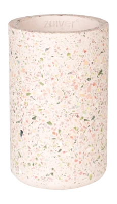 Vaas Zuiver Fajen Vase Terrazzo Pink