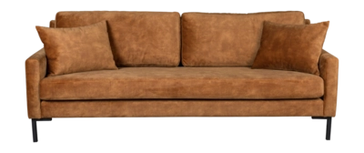 3-Zitsbank Dutchbone Houda Caramel