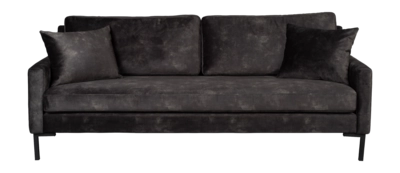 3-Zitsbank Dutchbone Houda Anthracite
