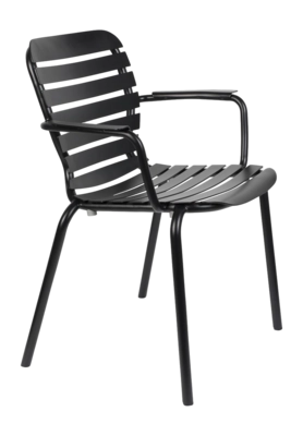 Tuinstoel Zuiver Vondel Garden Armchair Black