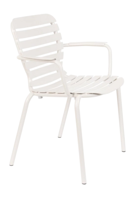 Tuinstoel Zuiver Vondel Garden Armchair Clay White