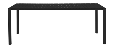 Tuintafel Zuiver Vondel Garden Table 214x97 Black