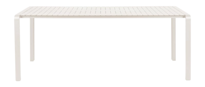 Tuintafel Zuiver Vondel Garden Table 214x97 Clay White