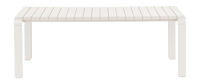 Tuinbank Zuiver Vondel Garden Bench 129,5x45 Clay White