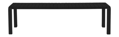 Tuinbank Zuiver Vondel Garden Bench 175x45 Black