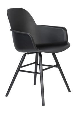 Chair Zuiver Albert Kuip Armchair All Black