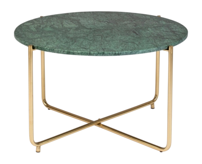 Salontafel White Label Living Timpa Marble Green
