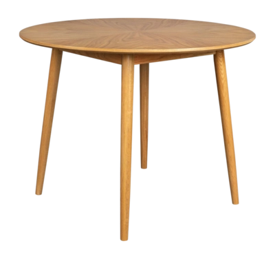 Tafel White Label Living Fabio Natural 120x120 cm