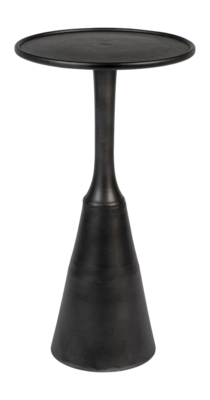Bijzettafel White Label Living Noah Antique Black