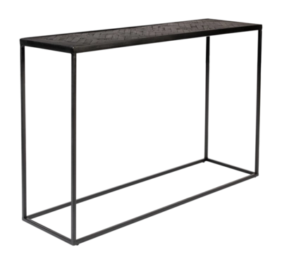 Bijzettafel White Label Living Parker Black