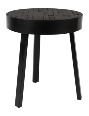 Bijzettafel White Label Living Suri Black