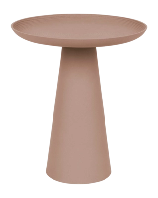 Bijzettafel White Label Living Ringar Large Rose Pink