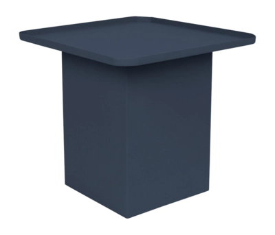 Bijzettafel White Label Living Sverre Square Blue