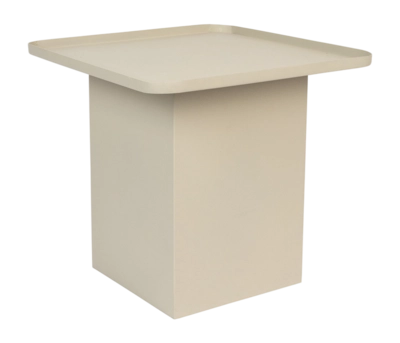 Bijzettafel White Label Living Sverre Square Ivory