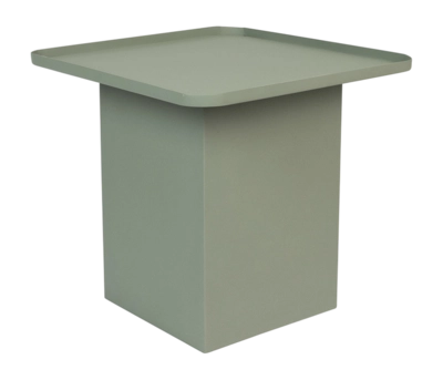 Bijzettafel White Label Living Sverre Square Green