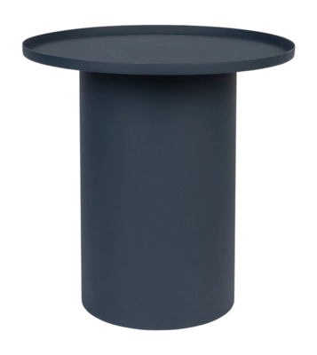 Bijzettafel White Label Living Sverre Round Blue