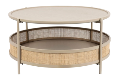Salontafel White Label Living Makoto Sand