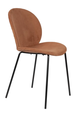 Stoel Zuiver Bonnet Chair Terra Cotta