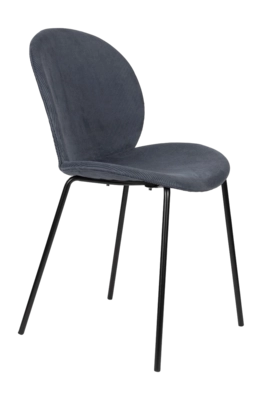 Stoel Zuiver Bonnet Chair Grey/Blue