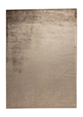 Vloerkleed Dutchbone Dots Caramel Brown - 200 x 300 cm