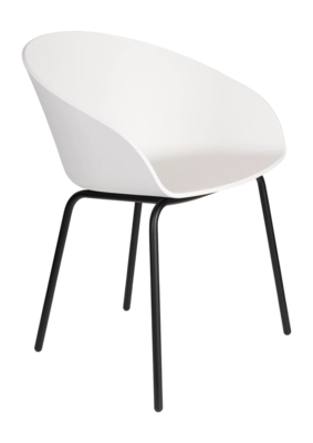 Stoel Zuiver Armchair Void White