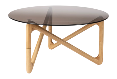 Salontafel Dutchbone Naia Naturel Transparent
