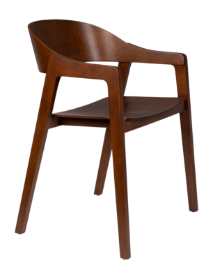 Armstoel Dutchbone Westlake Walnut