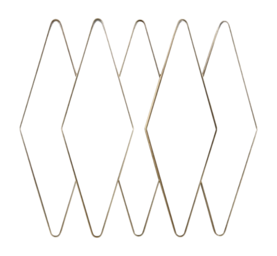 Spiegel Dutchbone Kyoko Gold