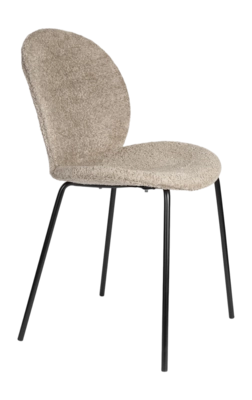 Stoel Zuiver Bonnet Chair Beige