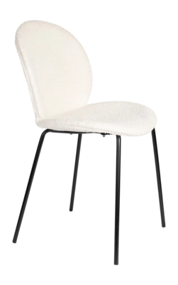 Stoel Zuiver Bonnet Stoel Off-White