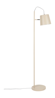 Vloerlamp Zuiver Buckle Head Floor Lamp Beige