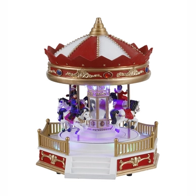 Luville Fairground Merry Go Round Battery Operated