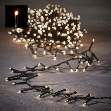 Guirlande de Noël Lumineuse Luca Lighting Snake Light Classic White 800 LEDs / 1600 cm 8 Fonctions