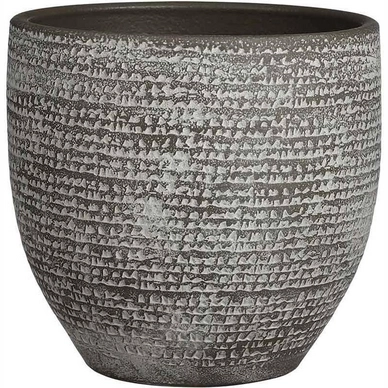 Bloempot Mica Decorations Carrie Dark Grey 39 cm