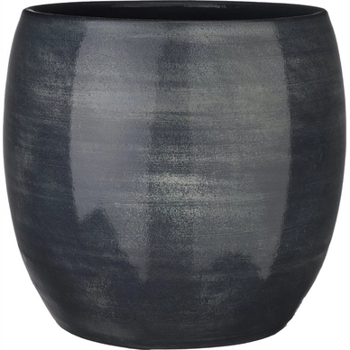 Bloempot Mica Decorations Lester Dark Blue 38 cm