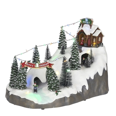 Luville Ski Mountain Battery Operated