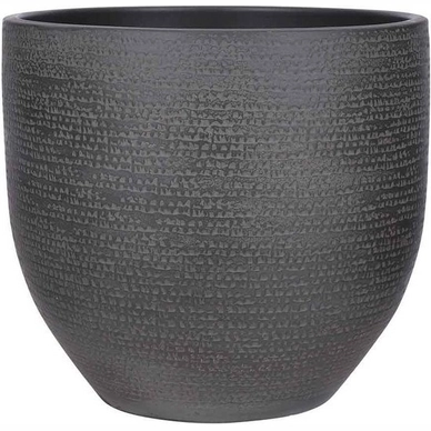 Bloempot Mica Decorations Carrie Black 29 cm