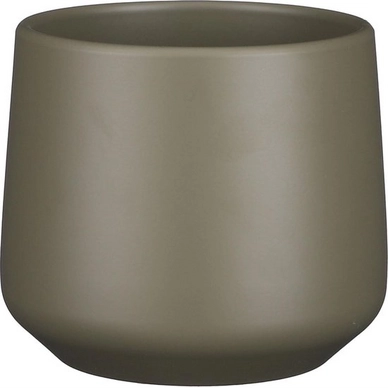 Bloempot Mica Decorations Amber Green Matt 17 cm
