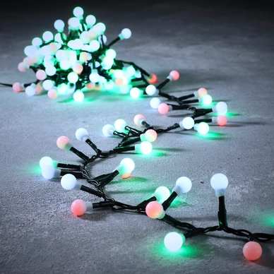 Kerstboomverlichting Luca Lighting Snake Light Berry Multicolor 550 leds / 1400 cm Timer